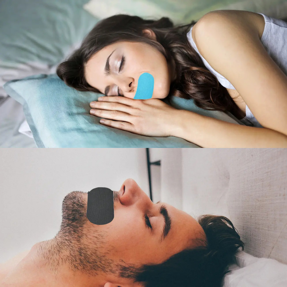 Anti-Snoring Mouth Tape for Better Sleep – Soft Breathable Strips for Nasal Breathing