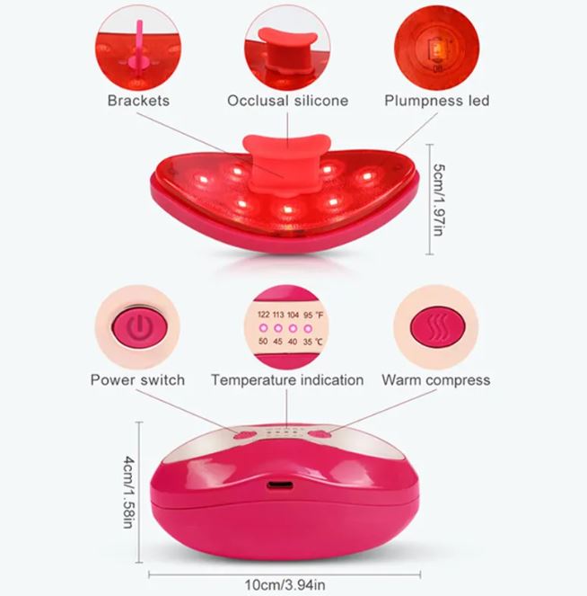 Lip Beauty Heating LED