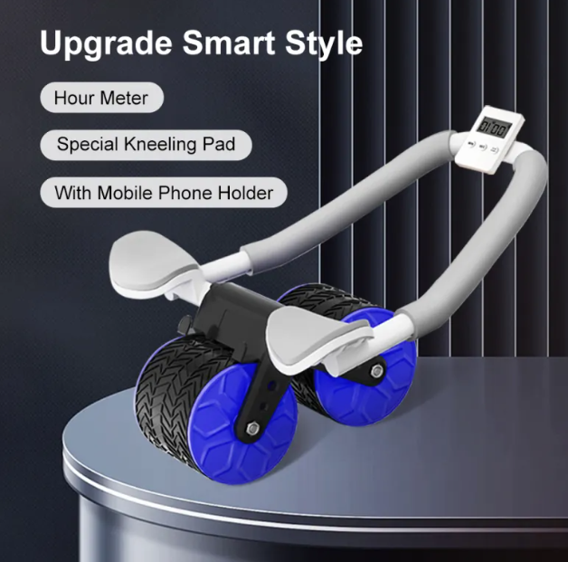 Ab Roller Wheel for Core & Abs – Double-Wheel Stability for Home Gym Workouts