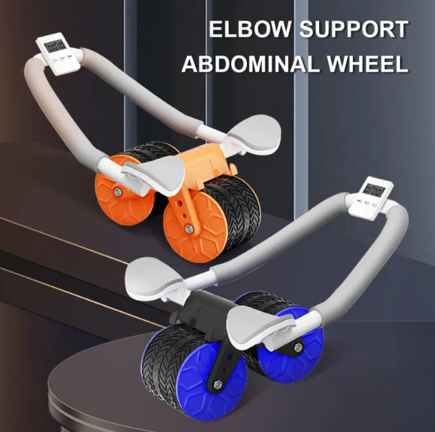 Ab Roller Wheel for Core & Abs – Double-Wheel Stability for Home Gym Workouts