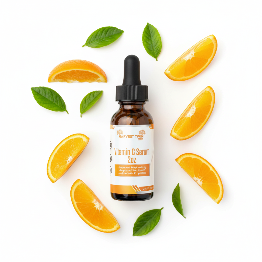 Vitamin C Serum with oranges